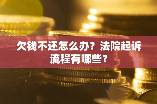 武汉欠钱不还怎么办?法院起诉流程有哪些? 武汉欠钱不还怎么办?法院起诉流程有哪些?